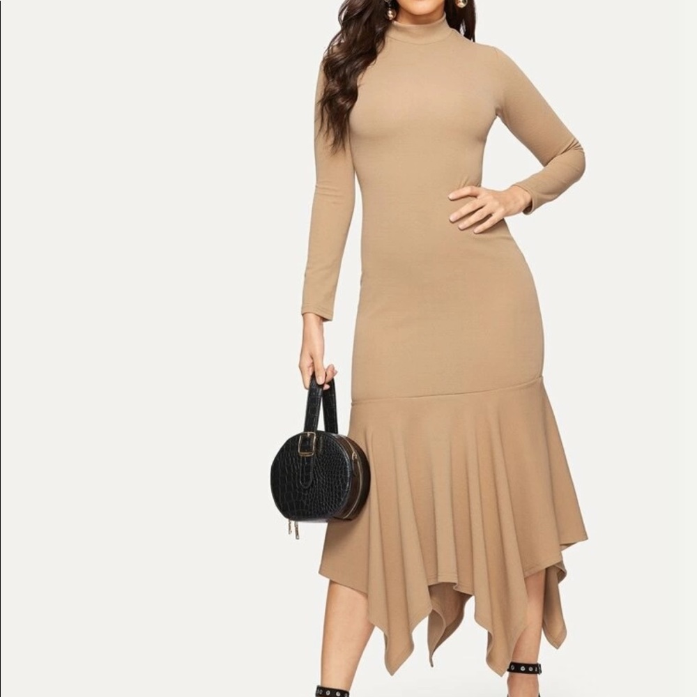 Nude mermaid dress